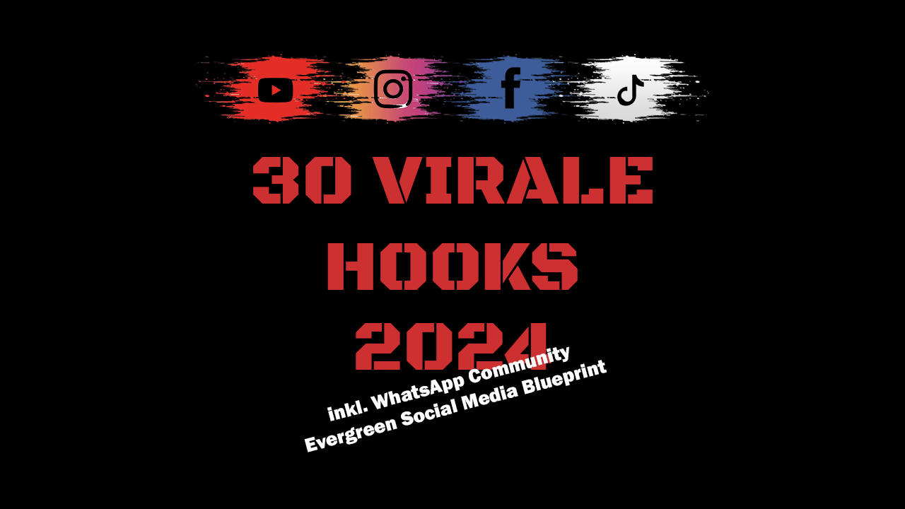 30 virale Hooks